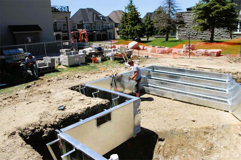 Construction of Pools